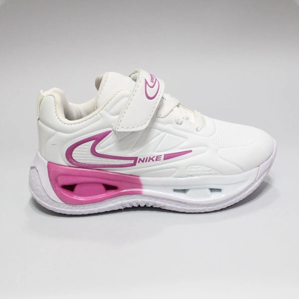 کفش اسپرت چرمی بچگانه چسبی نایک ایرمکس 144 راه گام