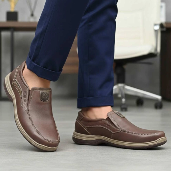 کفش تمام چرم مدل کلارک 520