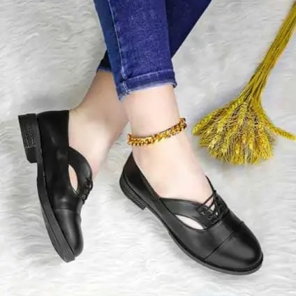 کالج بندی چرمی زنانه گندم شاهین