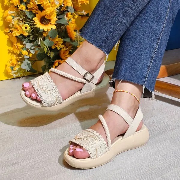 صندل لژدار سنتی سگک دار شایگان پاسارگاد