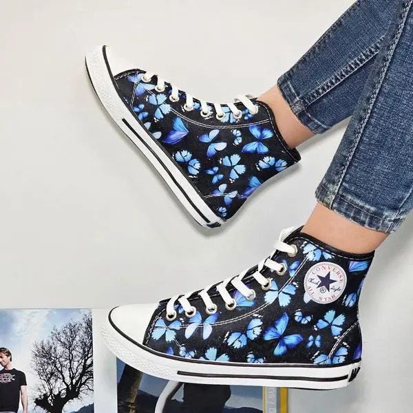 آل استار ساقدار کانورس طرح پروانه دوردوخت