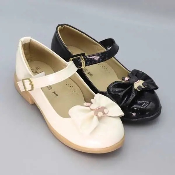 کالج دخترانه پاپیونی چرمی چسبی خرگوشی 47