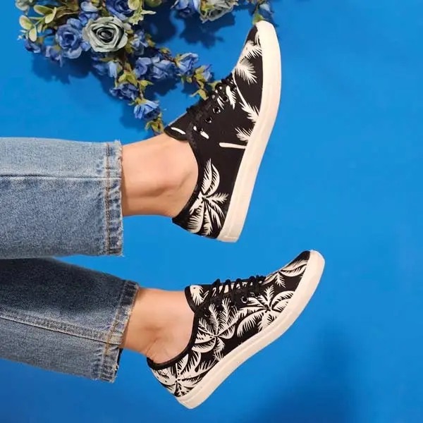 کفش ونس بندی طرحدار نخل مهروز