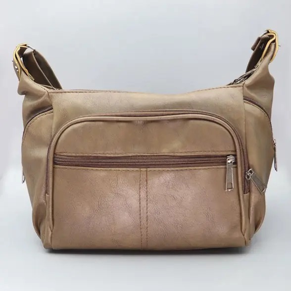 کیف دوشی چرمی زنانه شاهین