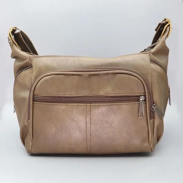 کیف دوشی چرمی زنانه شاهین