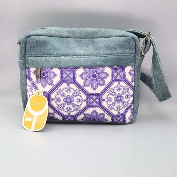 کیف دوشی زنانه سنتی خاتم پرچم