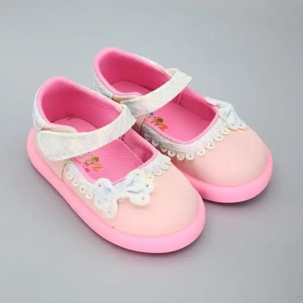 کالج عروسکی دخترانه پاپیونی چرمی مدل نازی شعله