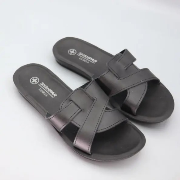 دمپایی طبی زنانه چرمی درسانیو شهپر