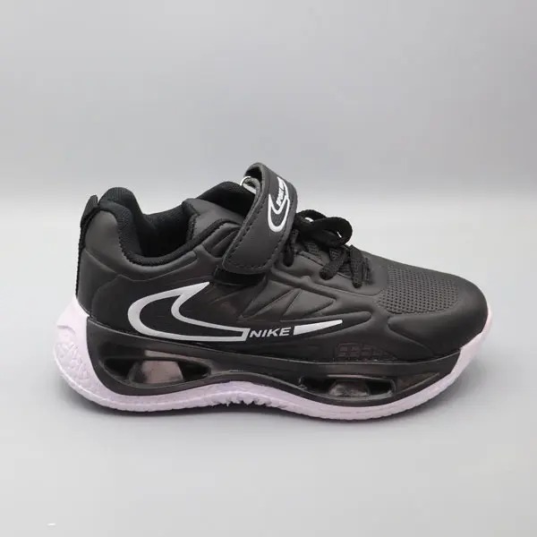 کفش اسپرت چرمی بچگانه چسبی نایک 144 راه گام