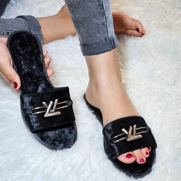 دمپایی مخملی لویی ویتون لاوان نیکتا