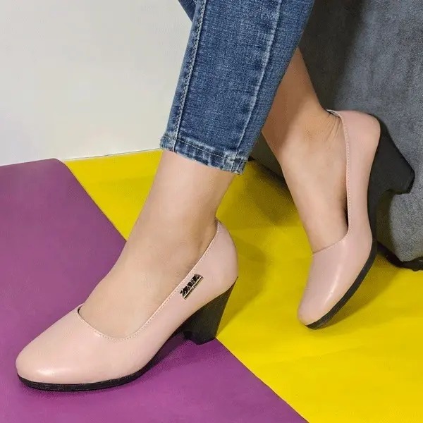 کالج پاشنه دار چرمی آمنه درسا