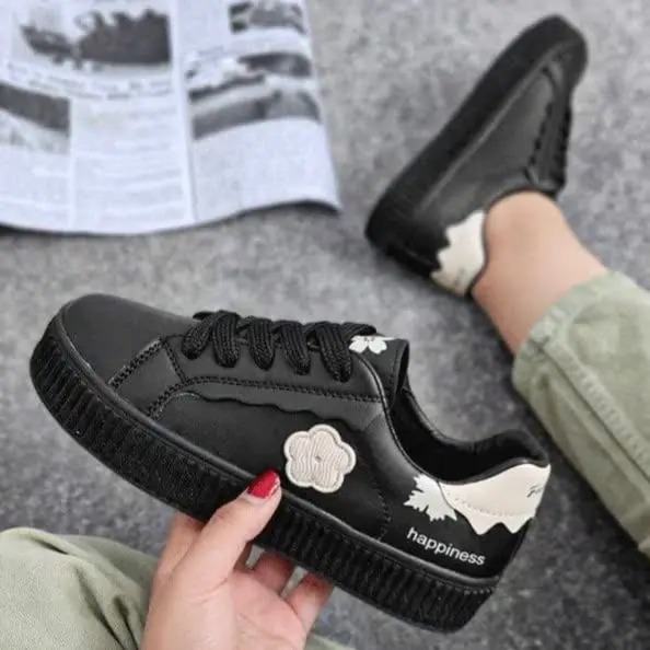 کفش ونس بندی چرمی هپی عشاقی