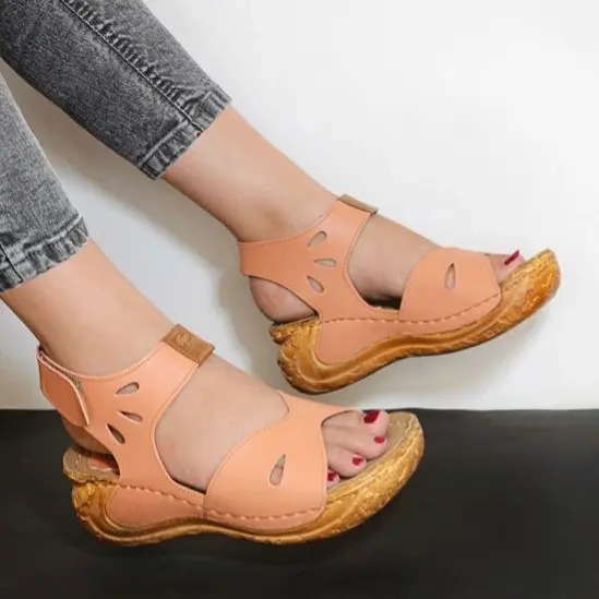 صندل طبی لژبلند دوردوخت چرمی چیچک فینال