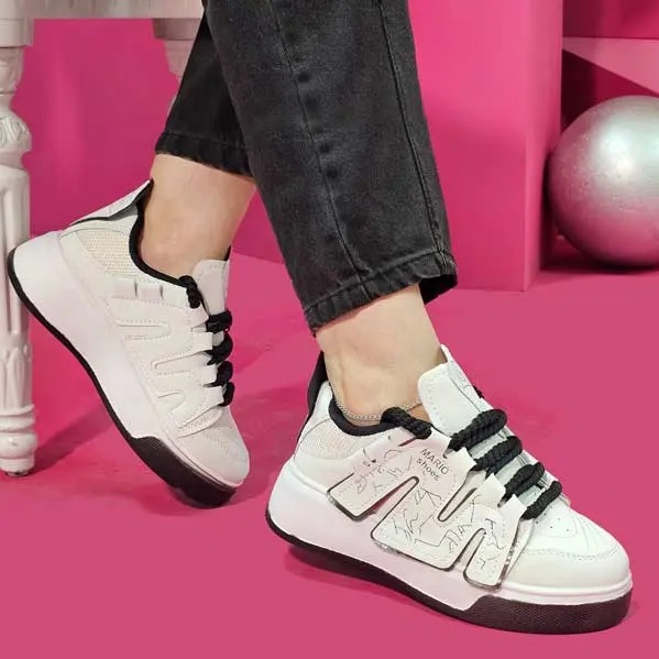 کفش اسپرت لژدار چرمی ماریو سام