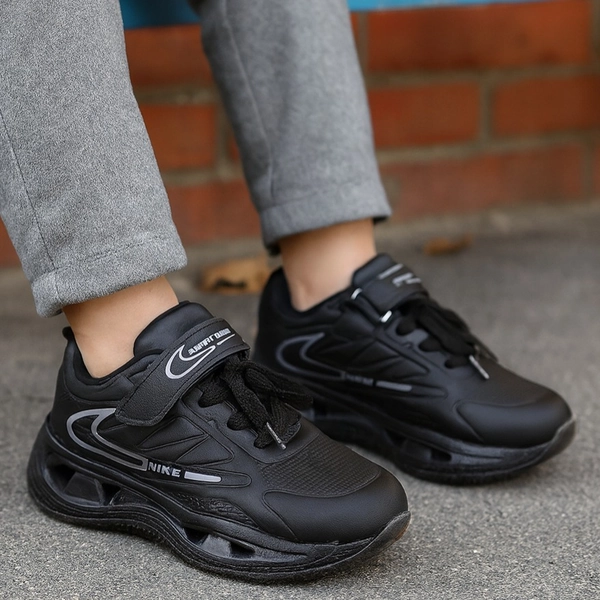 کفش اسپرت چرمی بچگانه چسبی نایک ایرمکس 144 راه گام