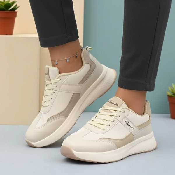 کفش اسپرت لژدار چرمی النسا المپیک