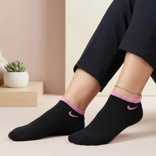 جوراب نیم ساق پنبه ای نایک 7001 روما