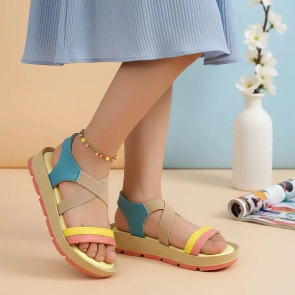 صندل راحتی دخترانه کشی زرپای 17 اورجینال