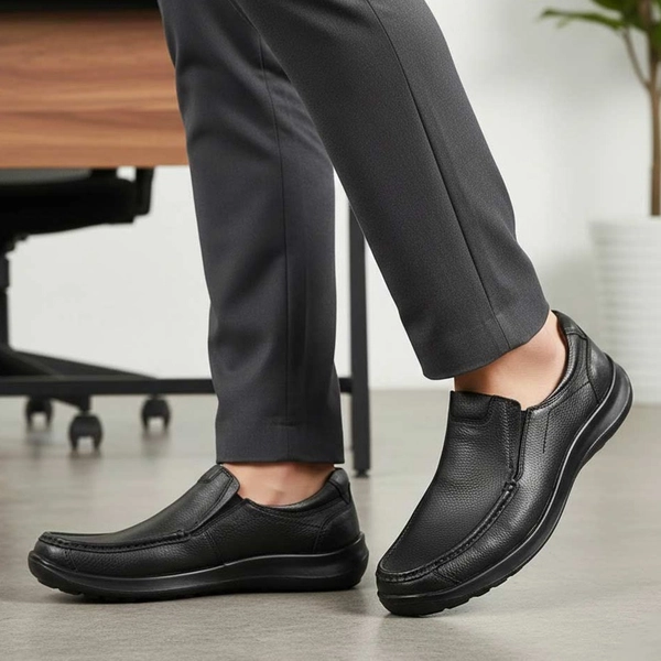 کفش طبی مردانه چرم طبیعی البرز