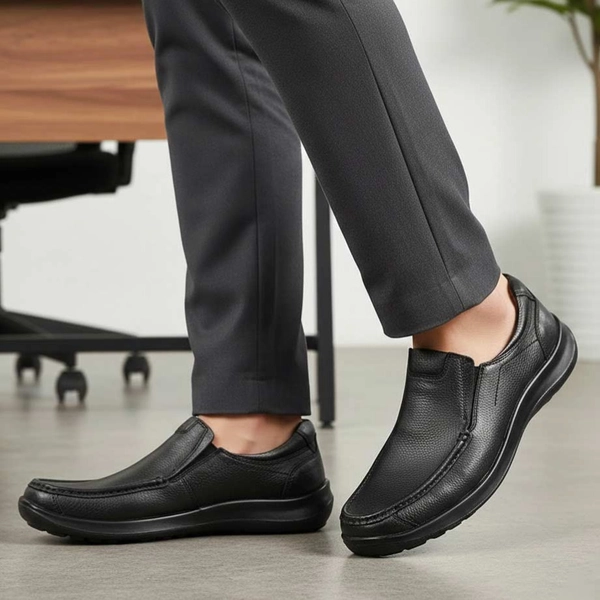 کفش طبی مردانه چرم طبیعی البرز