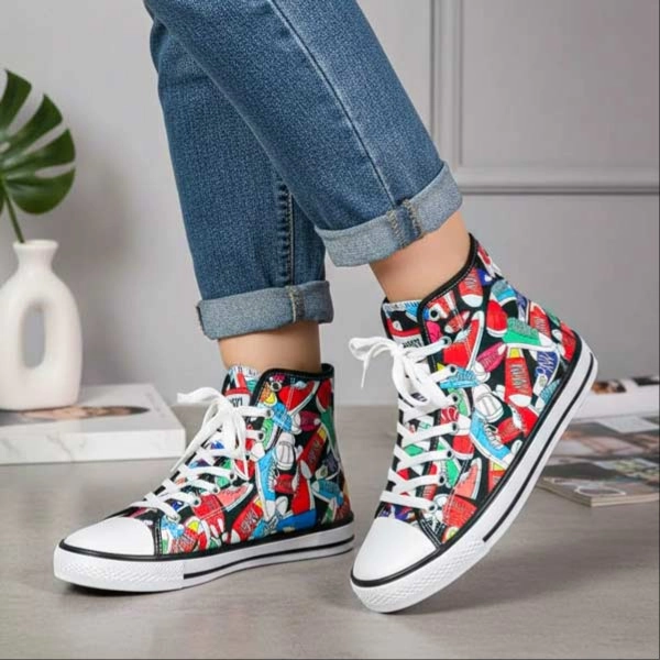 آل استار ساقدار کانورس (طرح کفش) دوردوخت