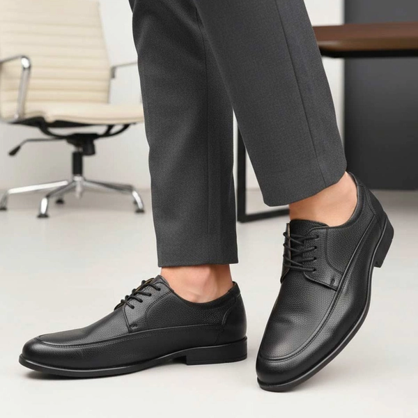 کفش اداری تمام چرم مدل البرز تورینا