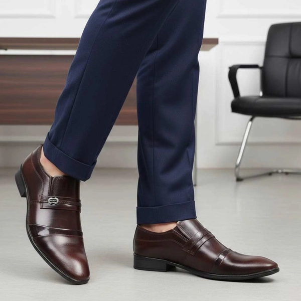کفش اداری مجلسی تمام چرم مدل 603 عشاقی