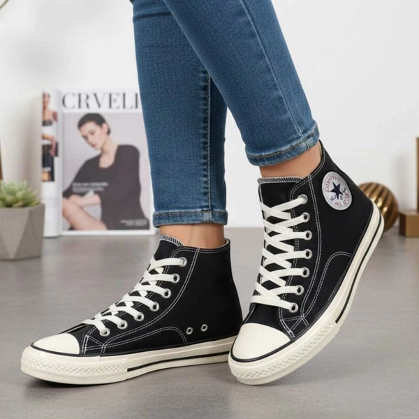 کفش آل استار کانورس ساقدار اورجینال لیدر