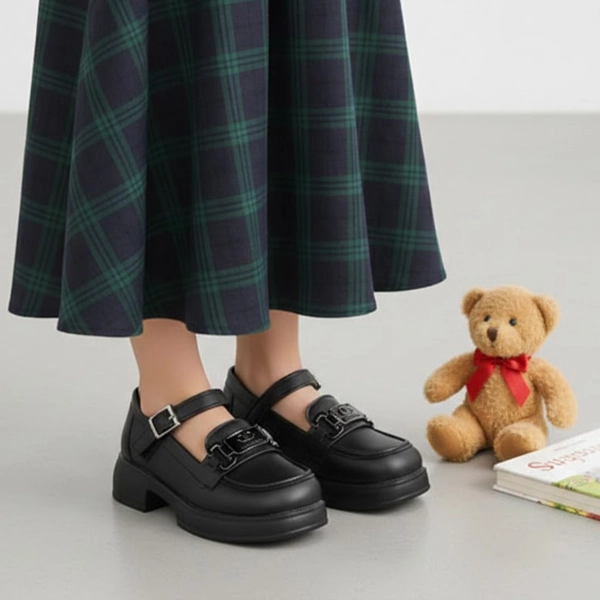 کالچ دخترانه پاشنه دار لوفر پازین