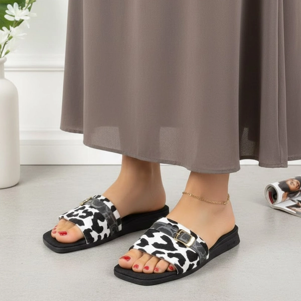 دمپایی راحتی دیور پلنگی پاپا