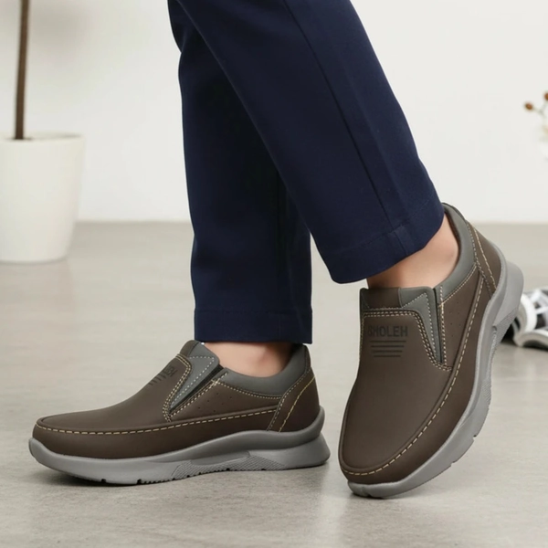 کفش پسرانه چرمی سامان