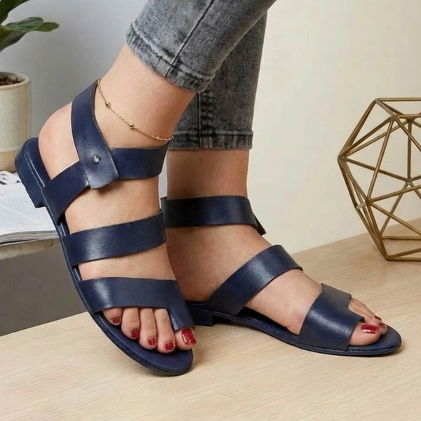 صندل راحتی انگشتی چرمی آیلیش زرپای صندل راحتی انگشتی چرمی آیلیش زرپای