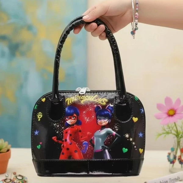 کیف فانتزی بچگانه دختر کفشدوزکی چرمی دلارا