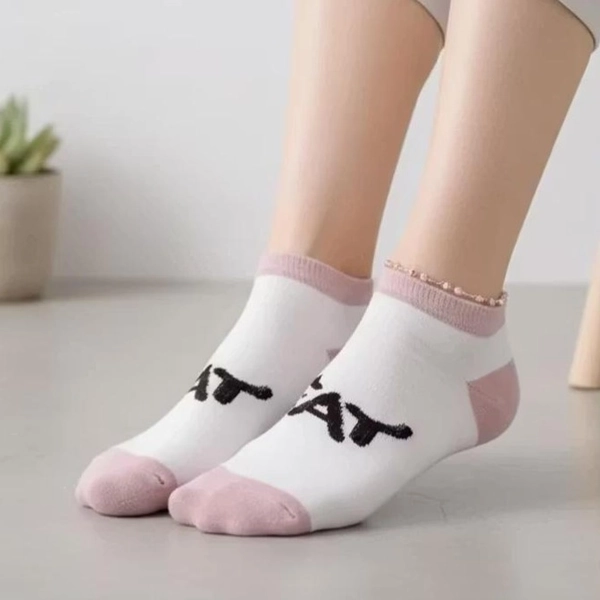 جوراب نیم ساق پنبه ای کت 7002 روماه