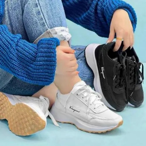کفش اسپرت لژدار چرمی کلاسیک