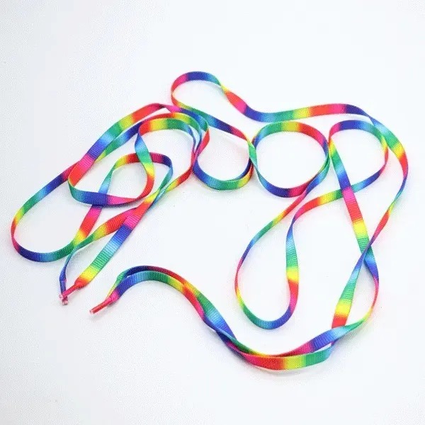 بند کفش هفت رنگ خارجی 120 سانتی