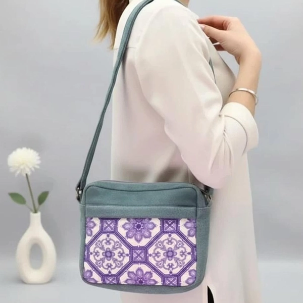 کیف دوشی زنانه سنتی خاتم پرچم