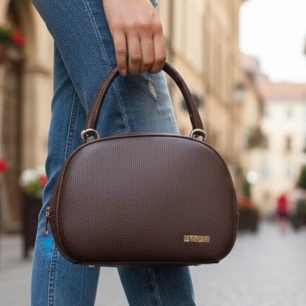 کیف دستی زنانه CAT چرمی آذرخش