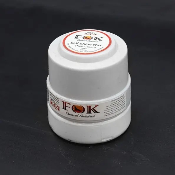 واکس کفش اسپرت سفید فوک