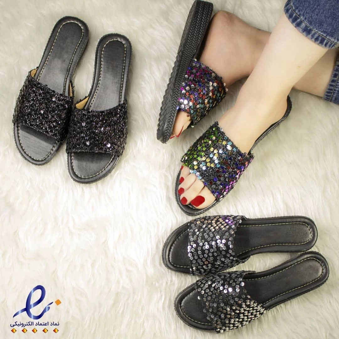 دمپایی پولکی اولْگا