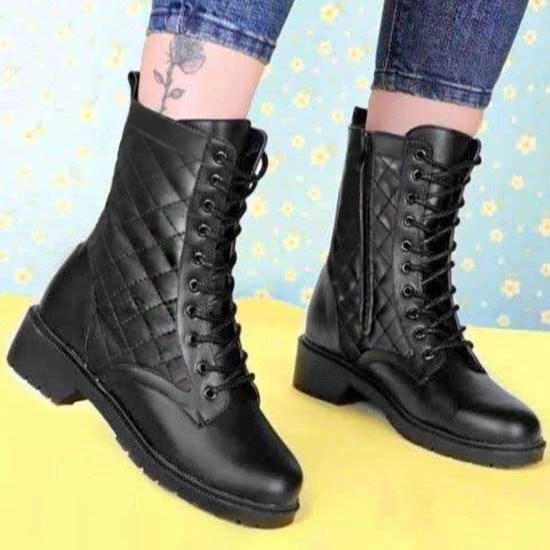 بوت ساقدار زیپدار ایده آل