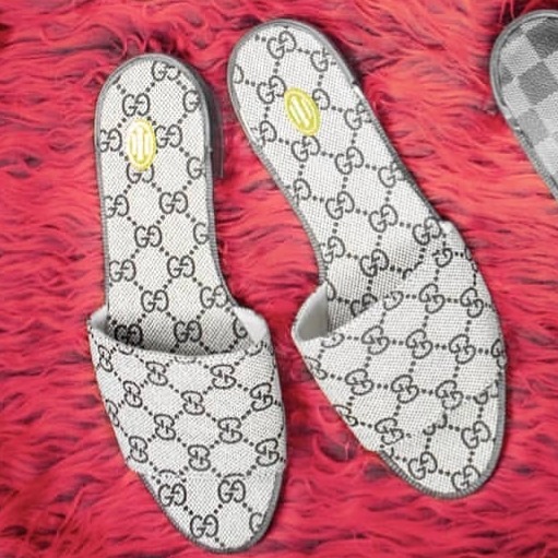 دمپایی پاشنه دار گوچی
