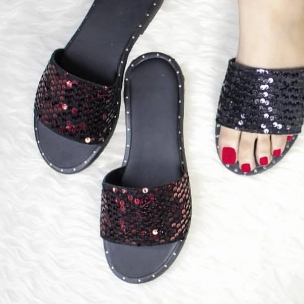 دمپایی پولکی لاوین