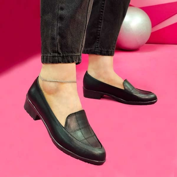 کالج راحتی نوک تیز چرمی پای آرا درگاهی