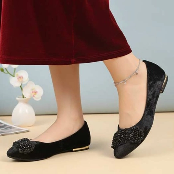 کالج مخمل نگین دار جینا