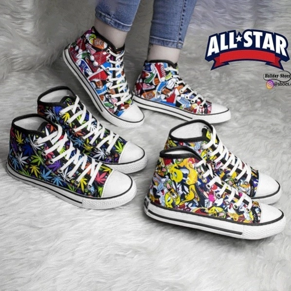 آل استار ساقدار کانورس (طرح کفش) دوردوخت