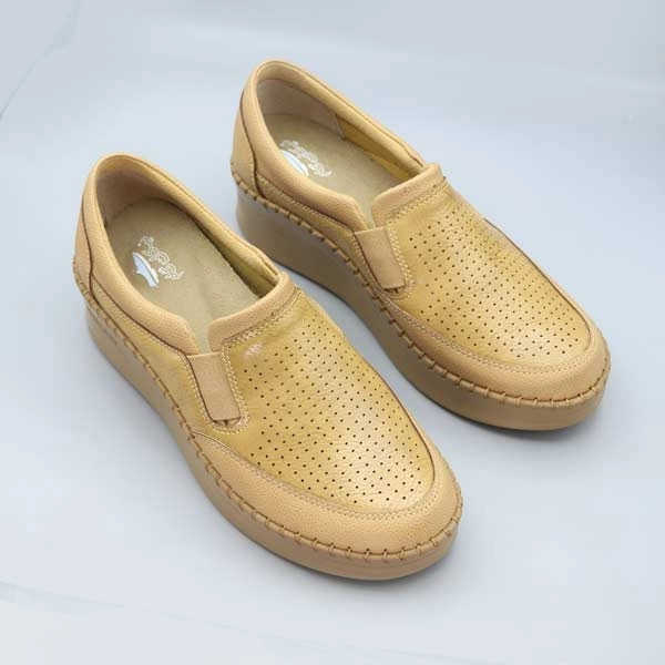 کفش طبی لژدار چرمی ساناز نیکان گام