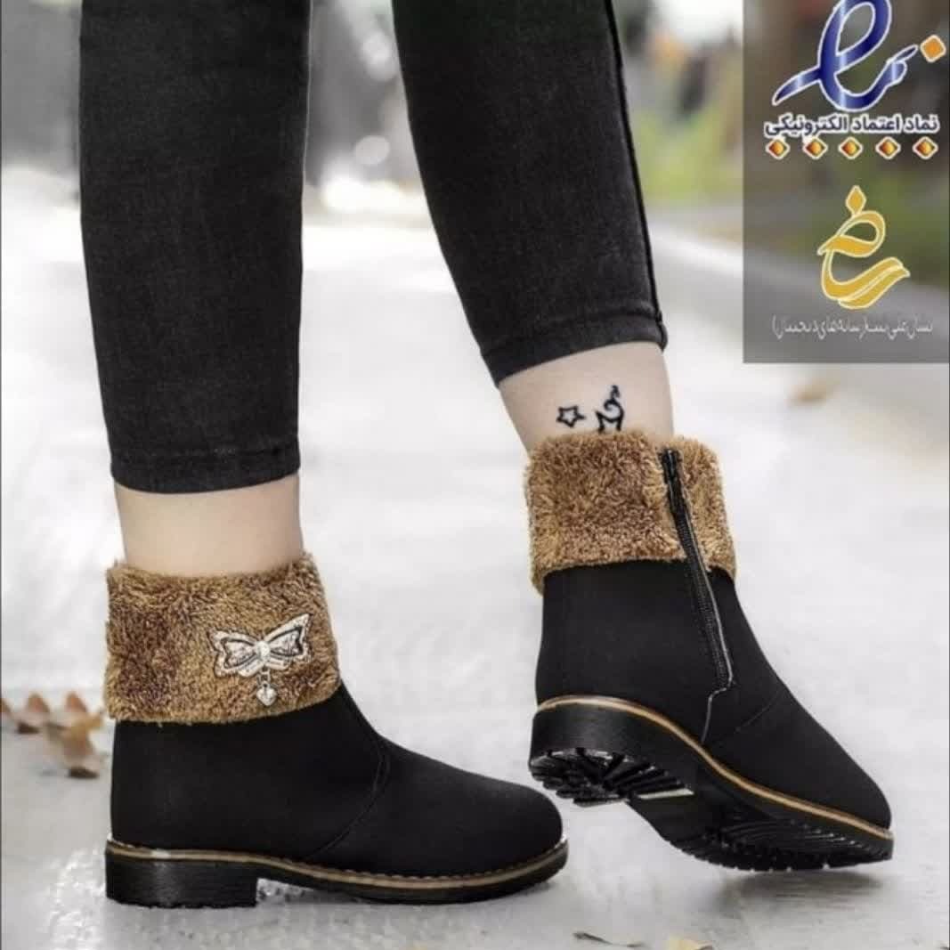نیم بوت خزدار ویکتوریا