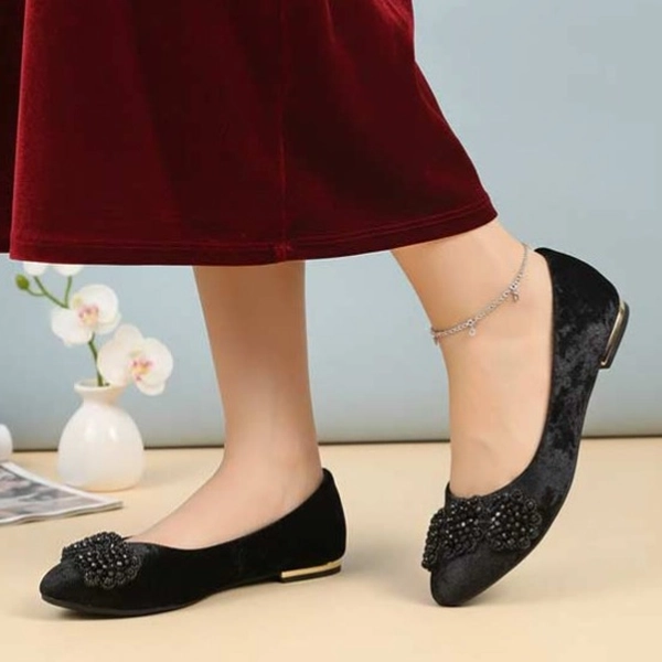 کالج مخمل نگین دار جینا